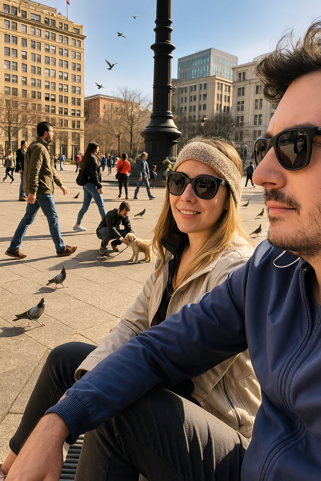 Os anfitriões do Parador La Invernada